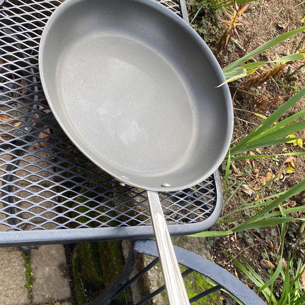 Preowned AllClad fry pan 12 inches Good